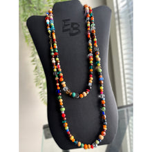 Load image into Gallery viewer, “Extended Joy” Waist Length Custom Mixed Bead Statement Necklace