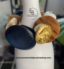 Load image into Gallery viewer, EB Signature Chic Vintage Button Stretch Bracelets