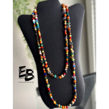 Load image into Gallery viewer, “Extended Joy” Waist Length Custom Mixed Bead Statement Necklace