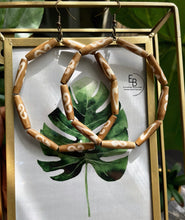 Load image into Gallery viewer, “Bad To The Bone” Hoop Earrings