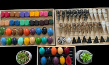 Load image into Gallery viewer, MEGA African Brass, Bone & Stone Adjustable Rings