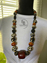 Load image into Gallery viewer, “Bones & Harmony” Chunky Bone Bead Necklace