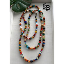 Load image into Gallery viewer, “Extended Joy” Waist Length Custom Mixed Bead Statement Necklace
