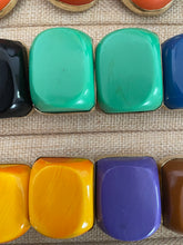 Load image into Gallery viewer, MEGA African Brass, Bone & Stone Adjustable Rings
