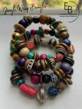 Load image into Gallery viewer, "Jangle Wrap Bangles" Mystery Mix Beaded Bracelets