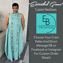 Load image into Gallery viewer, "Extended Grace" Paradise Beach Luxury Long Beaded Necklace