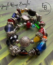 Load image into Gallery viewer, "Jangle Wrap Bangles" Mystery Mix Beaded Bracelets