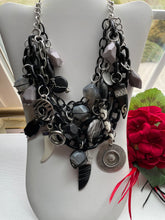 Load image into Gallery viewer, "Her Beautiful Freedom" Signature Junk Jewel Collar Necklace