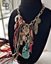 Load image into Gallery viewer, 'Boho Mahaba" Signature Junk Jewel Collar Necklace