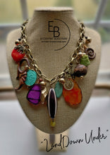 Load image into Gallery viewer, "Land Down Under" Signature Junk Jewel Charm Necklace