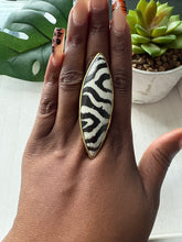 Load image into Gallery viewer, African Brass &amp; Bone Adjustable Rings
