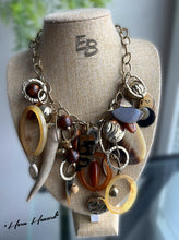 Load image into Gallery viewer, “Horn Hazard” Signature Junk Jewel Necklace
