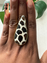 Load image into Gallery viewer, African Brass &amp; Bone Adjustable Rings
