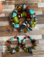 Load image into Gallery viewer, “Oceans &amp; Rivers” 3pc Gemstone Mixed Bead Set
