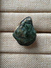 Load image into Gallery viewer, Natural Glass Stone &amp; Brass Adjustable Rings
