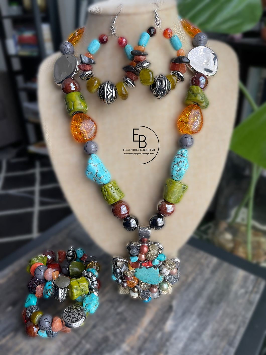 “Oceans & Rivers” 3pc Gemstone Mixed Bead Set