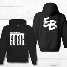 Load image into Gallery viewer, EB Black Unisex Hoodie
