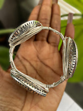 Load image into Gallery viewer, “Silverest Sun” Bangle
