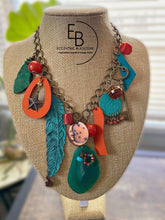 Load image into Gallery viewer, ConFUNKtion Collection: Turks Signature Junk Jewel Necklace
