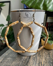 Load image into Gallery viewer, “Bad To The Bone” Hoop Earrings
