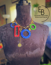Load image into Gallery viewer, ConFUNKtion Collection: &quot;Super Star&quot; Signature Junk Jewel Necklace

