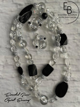 Load image into Gallery viewer, Extended Grace Luxury Necklace &quot;Crystal Evening&quot; Mid-Length
