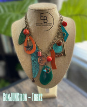 Load image into Gallery viewer, ConFUNKtion Collection: Turks Signature Junk Jewel Necklace
